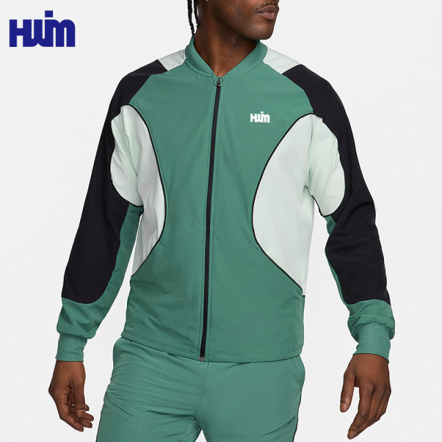 OEM Color Block Soft Shell Jacket | Bomber Collar Athletic Top
