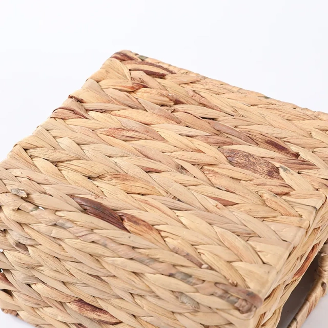 Natural  customized water-hyacinth  baskets with handles