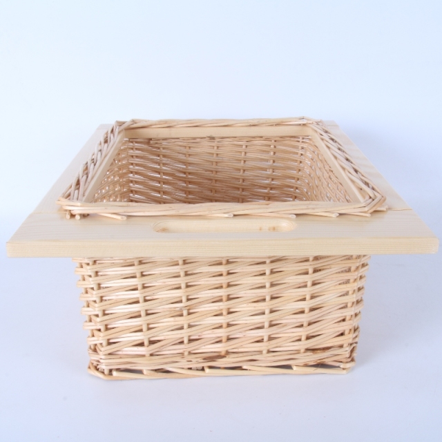 Kitchen wicker basket drawer basket