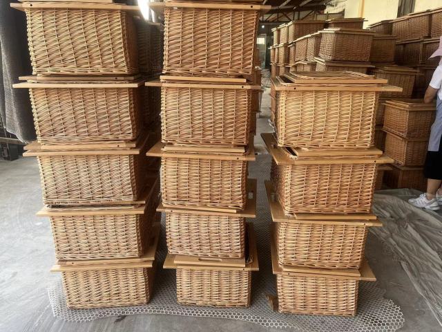 Kitchen wicker basket drawer basket exported to INDIA