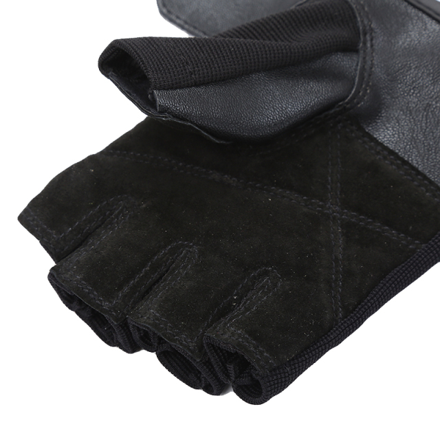 Essential Adjustable Fingerless Gloves for Men and Women - Padded Weight Lifting Gloves - Adjustable Wrist Straps for Tailored, Secure Fit