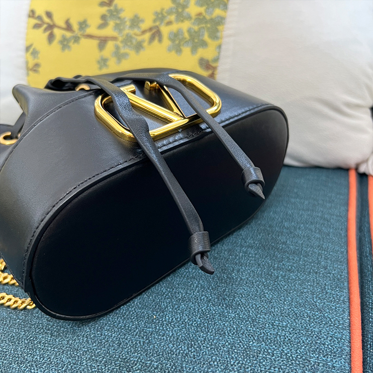 VALENTINO VLOGO Signature Mini Bucket Bag