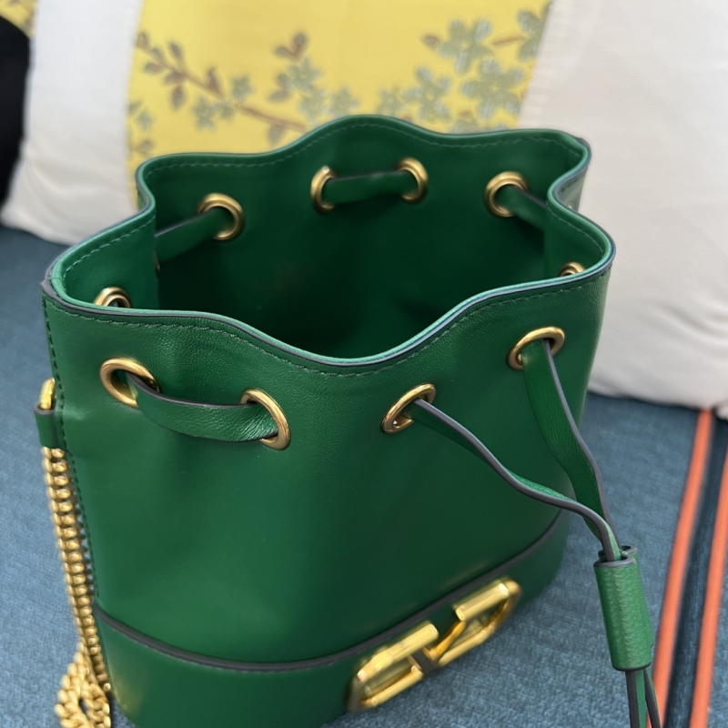 VALENTINO VLOGO Signature Mini Bucket Bag