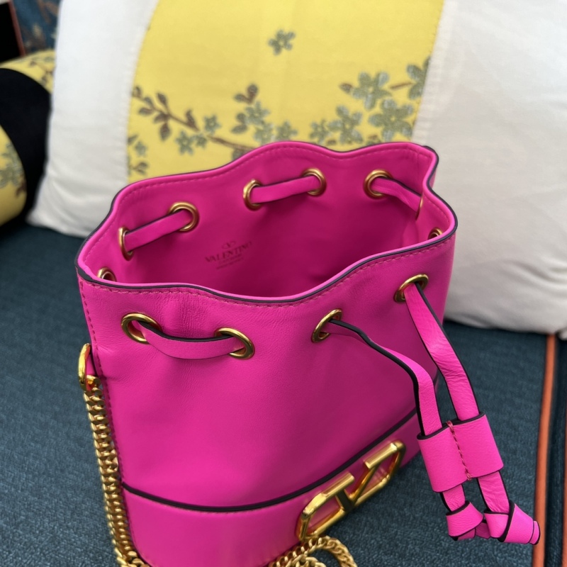 VALENTINO VLOGO Signature Mini Bucket Bag