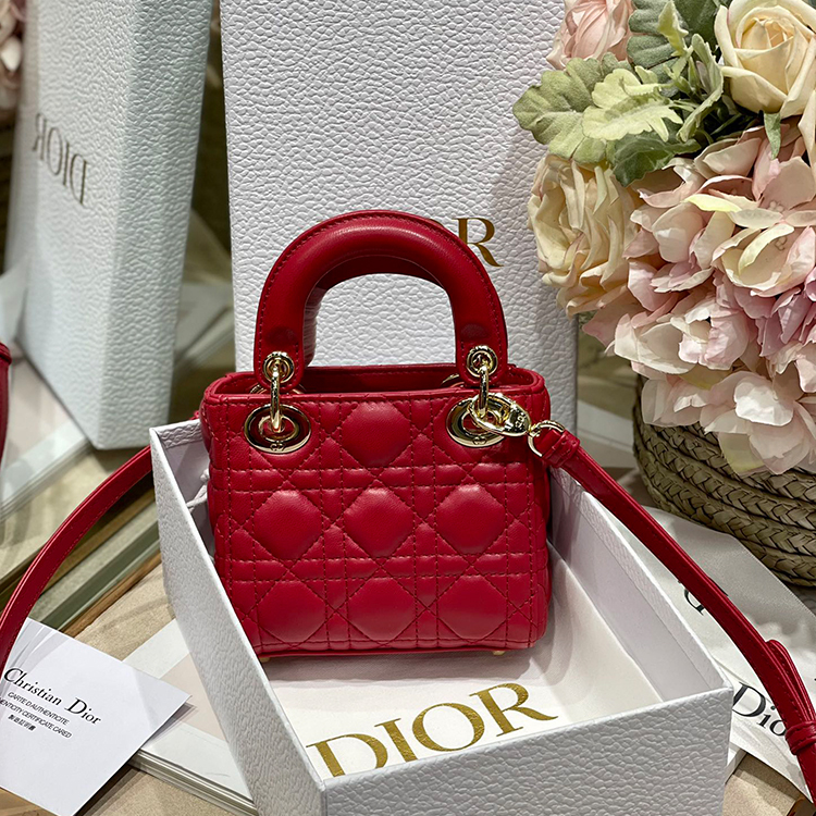 DIOR LADY DIOR Mini Handbag