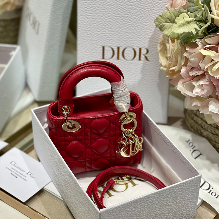 DIOR LADY DIOR Mini Handbag
