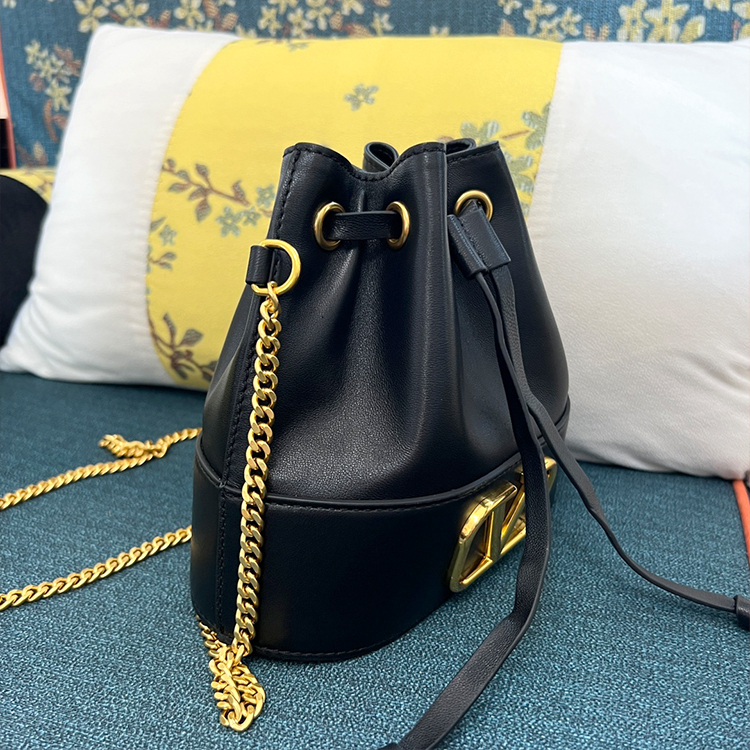 VALENTINO VLOGO Signature Mini Bucket Bag