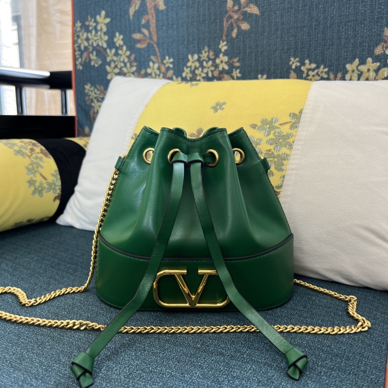 VALENTINO VLOGO Signature Mini Bucket Bag