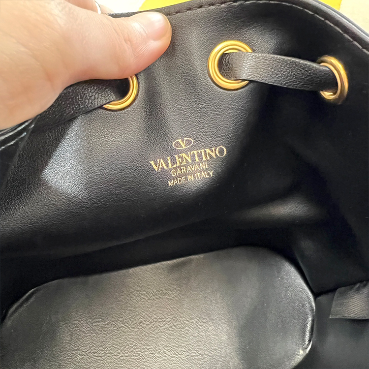 VALENTINO VLOGO Signature Mini Bucket Bag