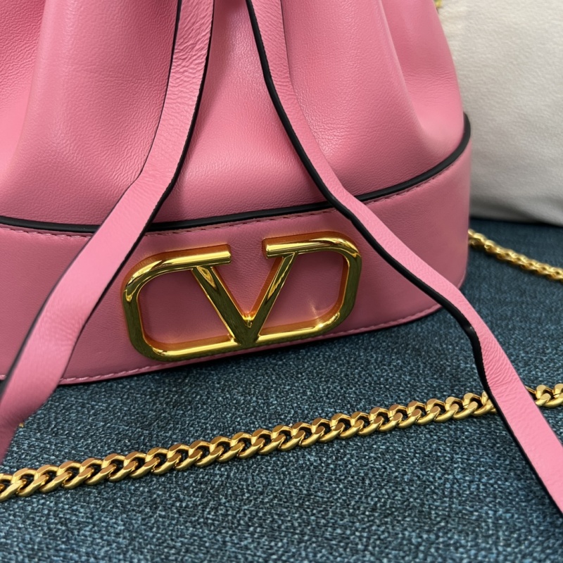 VALENTINO VLOGO Signature Mini Bucket Bag