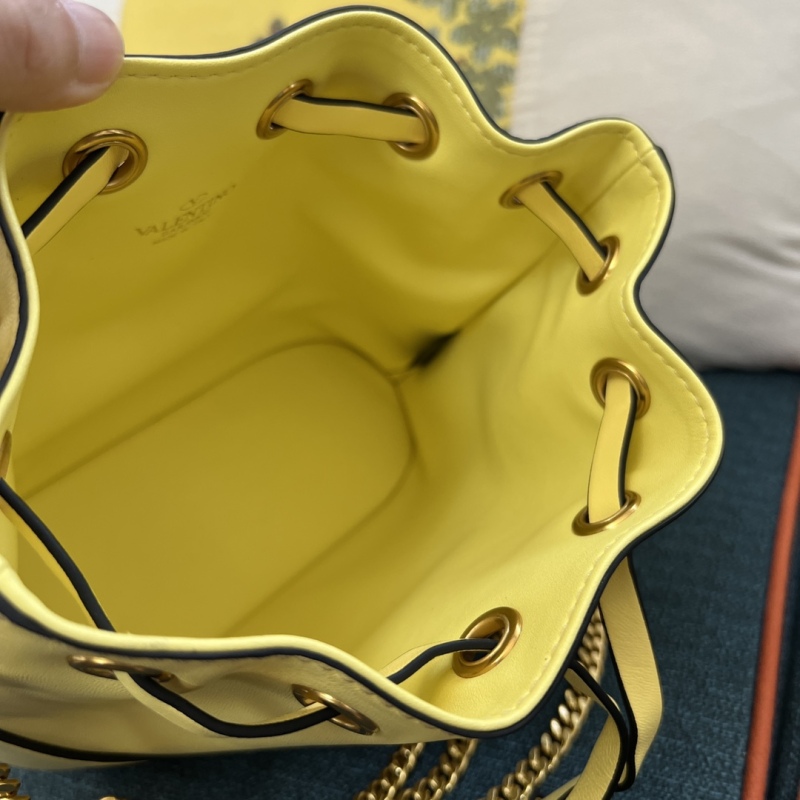 VALENTINO VLOGO Signature Mini Bucket Bag