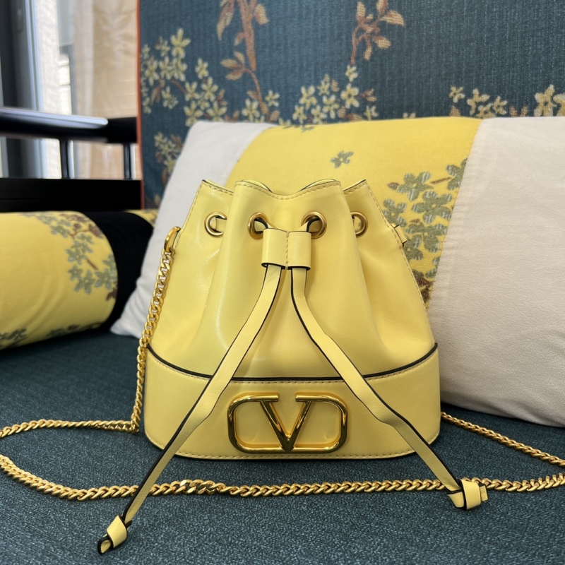 VALENTINO VLOGO Signature Mini Bucket Bag