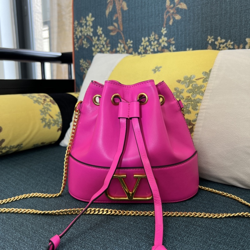 VALENTINO VLOGO Signature Mini Bucket Bag