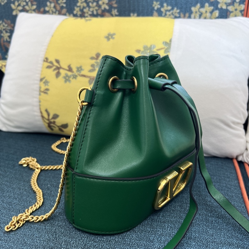 VALENTINO VLOGO Signature Mini Bucket Bag