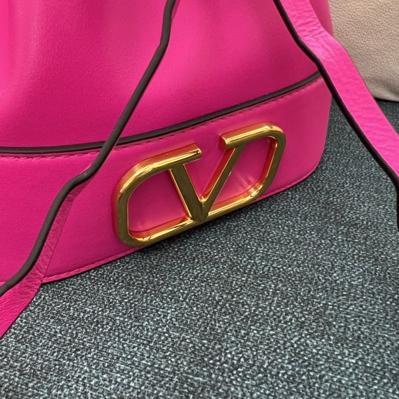 VALENTINO VLOGO Signature Mini Bucket Bag