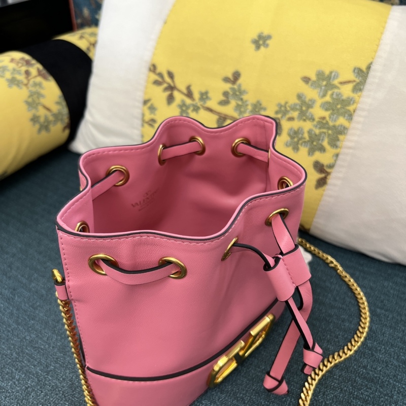 VALENTINO VLOGO Signature Mini Bucket Bag