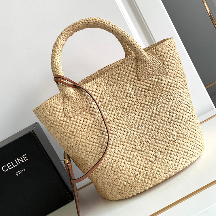 CELINE TRIOMPHE Small Basket Bag