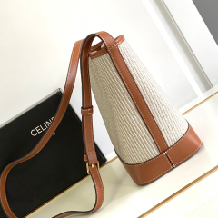 CELINE CUIR TRIOMPHE Small Bucket Bag