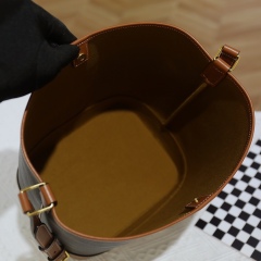 CELINE Medium logo printed bucket bag