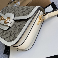 GUCCI Horsebit 1955 Small Shoulder Backpack
