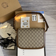 GUCCI Horsebit 1955 Small Shoulder Backpack