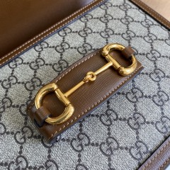 GUCCI Horsebit 1955 Small Shoulder Backpack