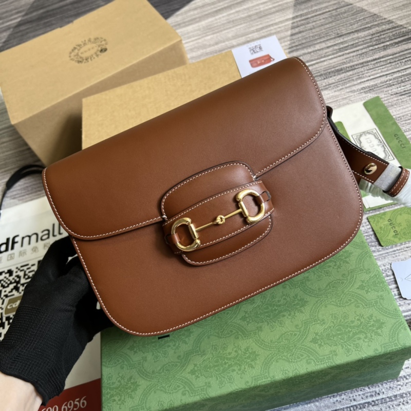 GUCCI Horsebit 1955 Small Shoulder Backpack