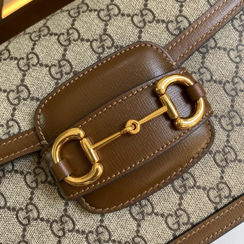 GUCCI Horsebit 1955 Small Shoulder Backpack
