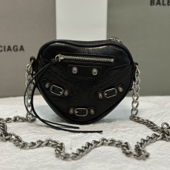 BALENCIAGA LE CAGOLE HEART Mini Handbag