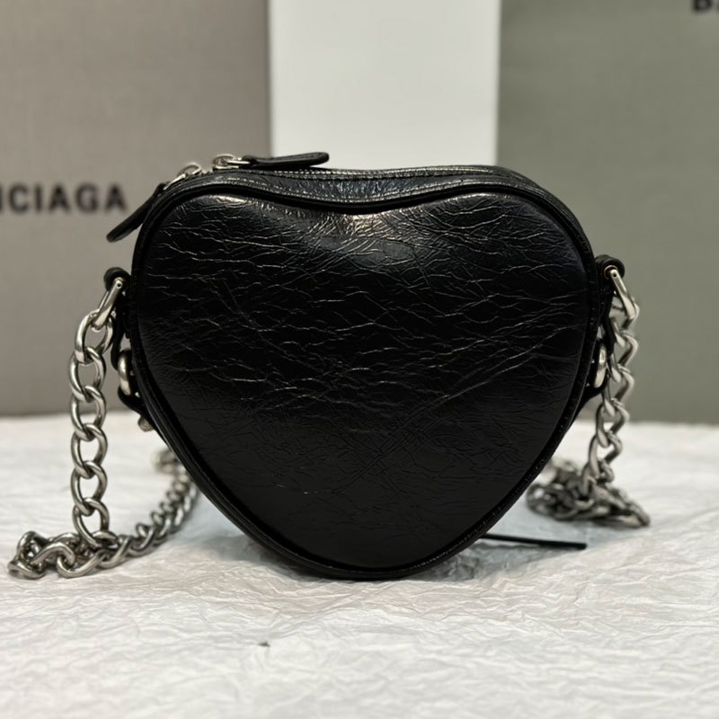 BALENCIAGA LE CAGOLE HEART Mini Handbag