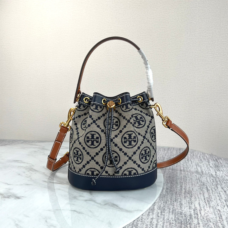 TORY SPORT T MONOGRAM  Bucket Bag