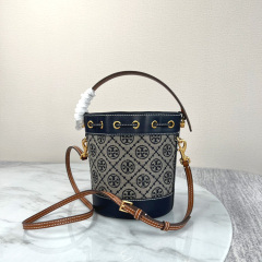 TORY SPORT T MONOGRAM Mini Bucket Bag