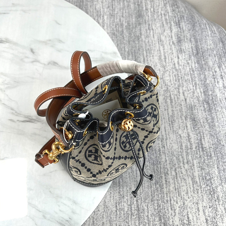 TORY SPORT T MONOGRAM  Bucket Bag