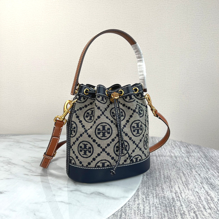 TORY SPORT T MONOGRAM  Bucket Bag