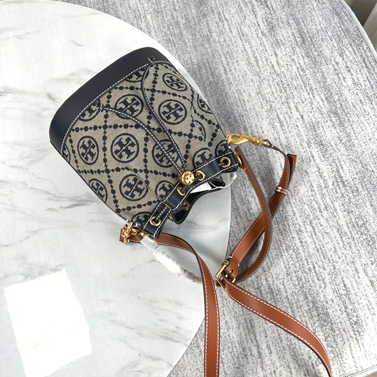 TORY SPORT T MONOGRAM  Bucket Bag