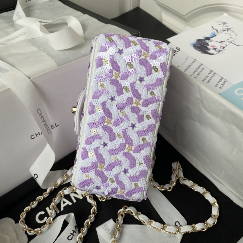 CHANEL Sequin shoulder bag