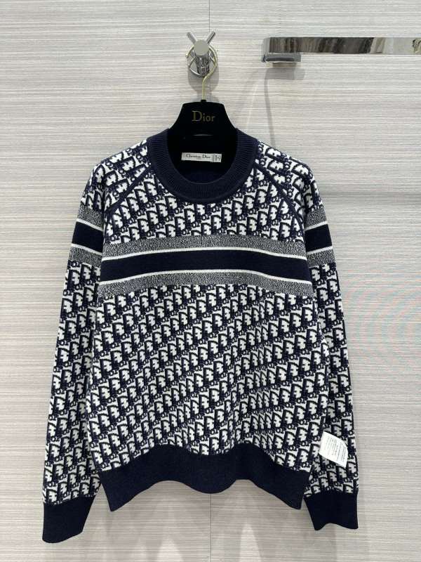 DIOR Double sided cashmere sweater