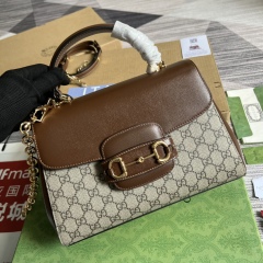GUCCI Horsebit 1955 Series Medium Handbag