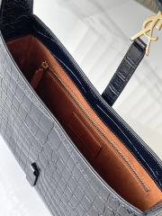YSL LE 5 À 7 Crocodile Pattern Handbag