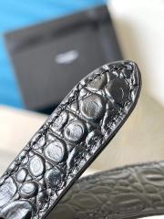 YSL LE 5 À 7 Crocodile Pattern Handbag