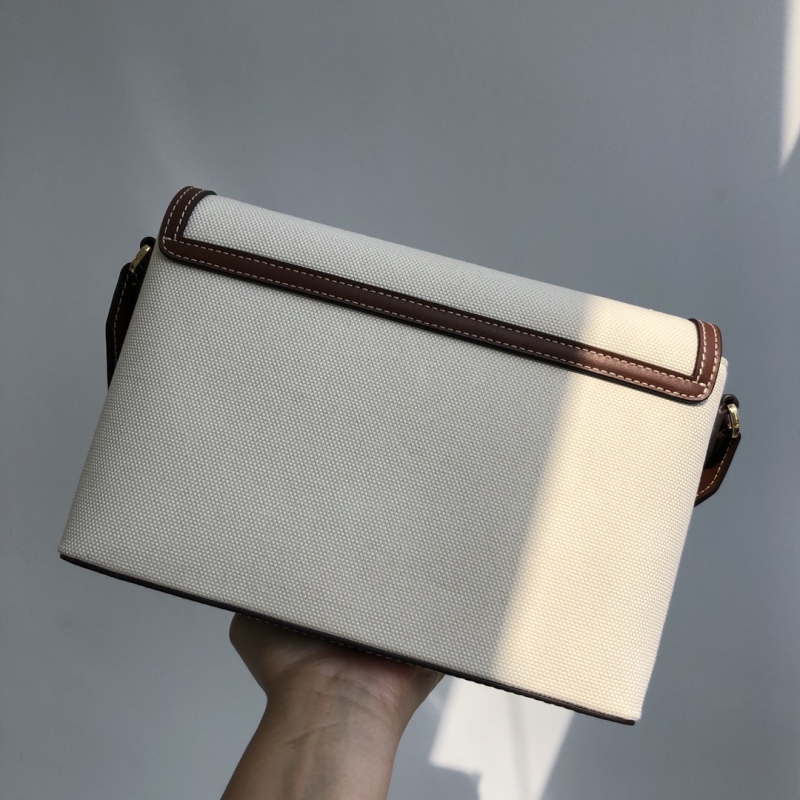 BURBERRY Horseferry printed canvas Note Bag