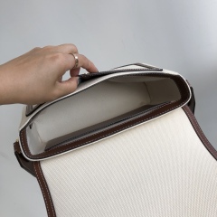 BURBERRY Horseferry printed canvas Note Bag