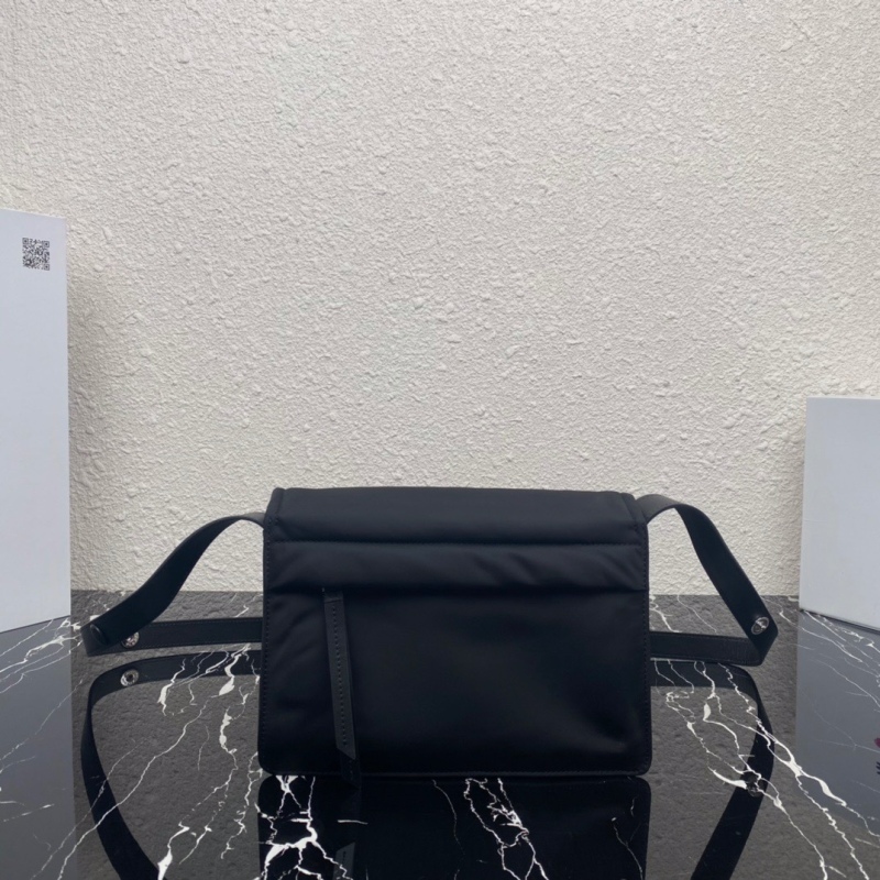 Prada Cini Small Re-Nylon Recycled Nylon Messenger Bag