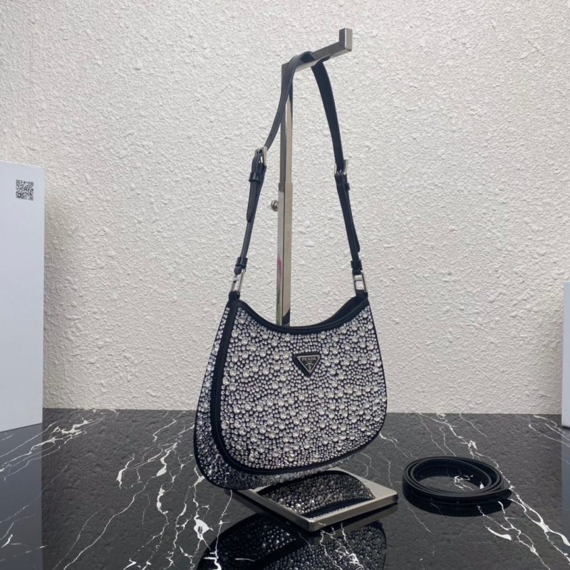 Prada Cleo crystal inspired shoulder bag