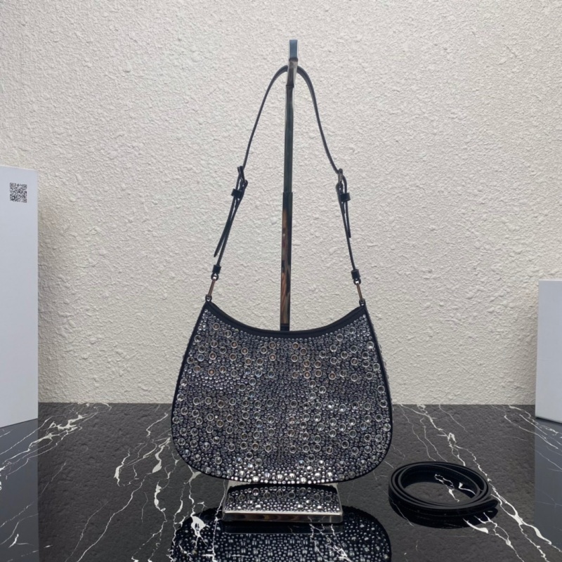 Prada Cleo crystal inspired shoulder bag