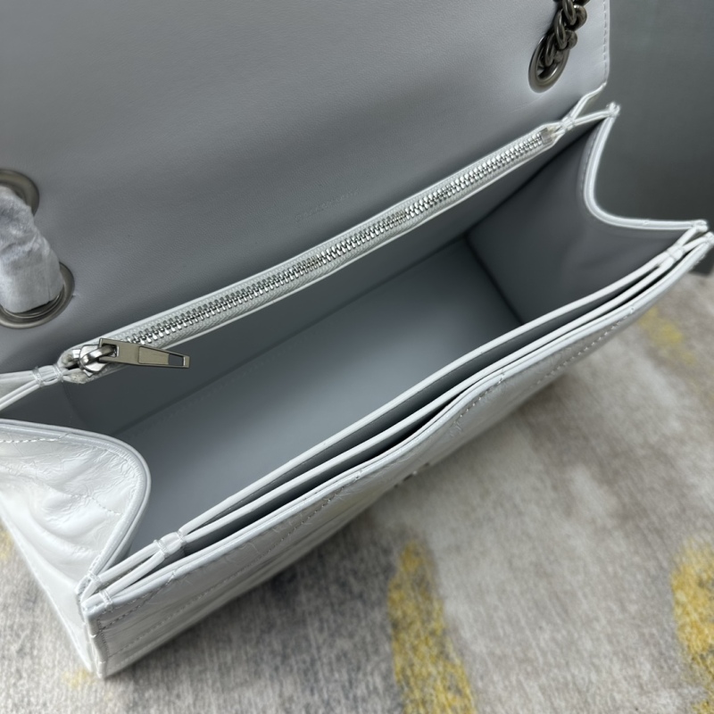BALENCIAGA LE CRUSH medium chain strap bag