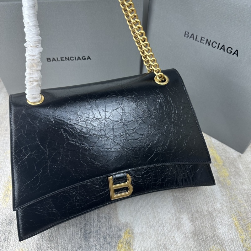 BALENCIAGA LE CRUSH medium chain strap bag