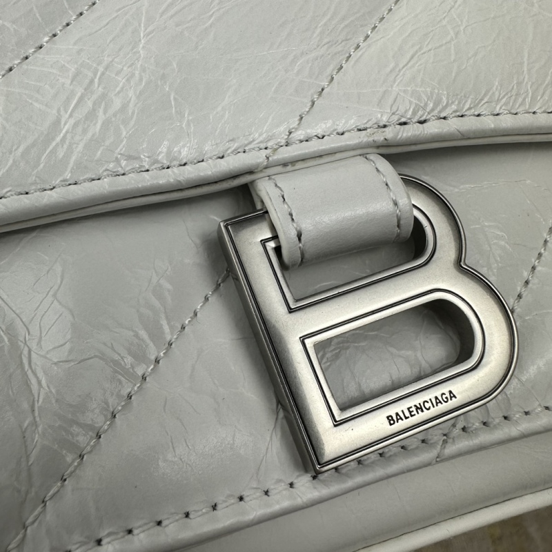 BALENCIAGA LE CRUSH medium chain strap bag