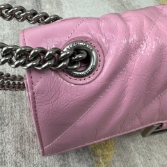 BALENCIAGA LECRUSH Small chain strap bag