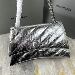 BALENCIAGA LE CRUSH medium chain strap bag